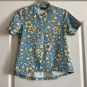 Vintage Canari Womens Cycling Floral Top Size S